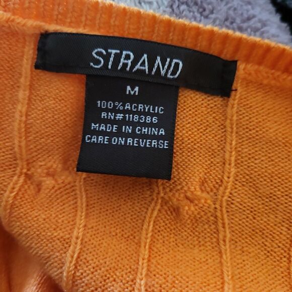 ASOS Strand cable knit v neck sweater - Picture 6 of 6